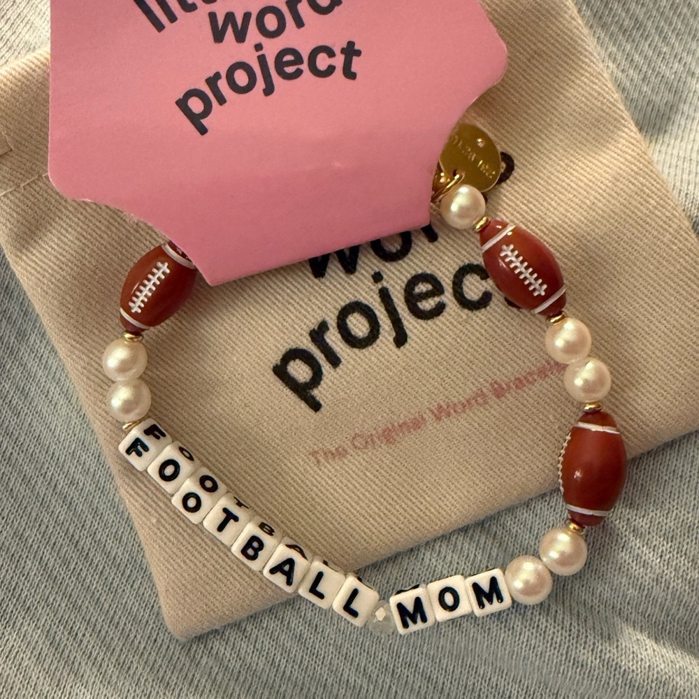 Little Words Project Football Mom Bracelet - Picture 2 of 4